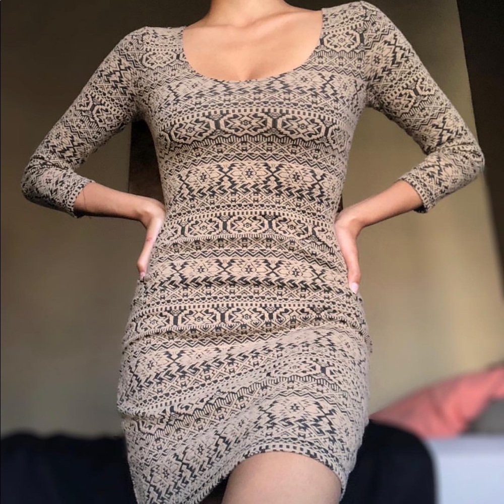 Mini Aztec Dress